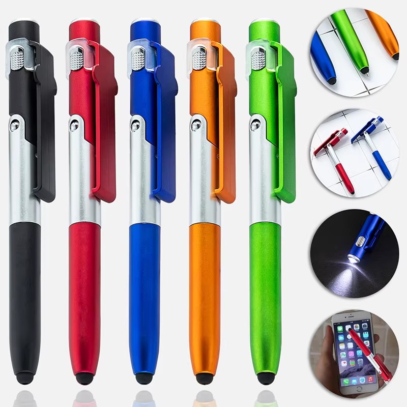 Essential Tablet Accessories - Bolígrafo multifunción cuatro en uno con