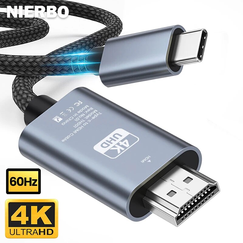 Hdmi Adapter Tablet - NIERBO Cable USB C a HDMI