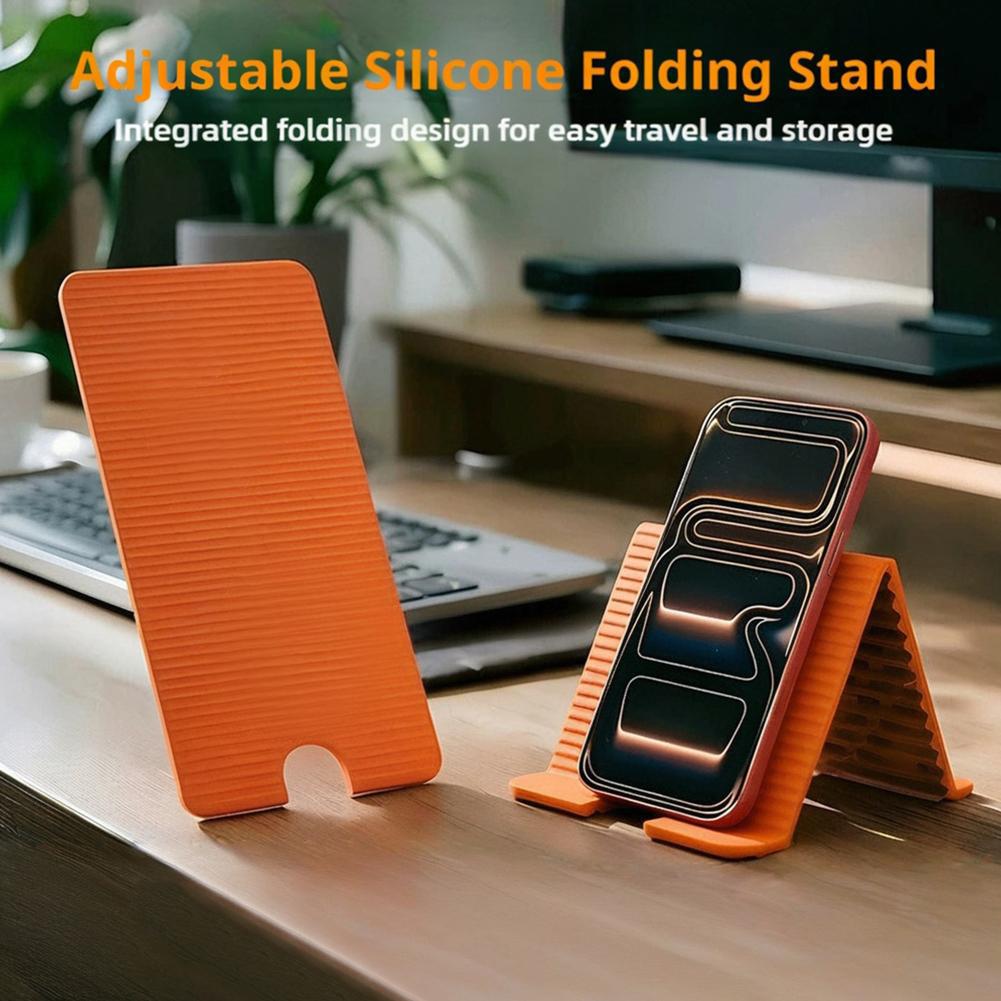 Essential Tablet Accessories - Soporte de silicona plegable y flexible