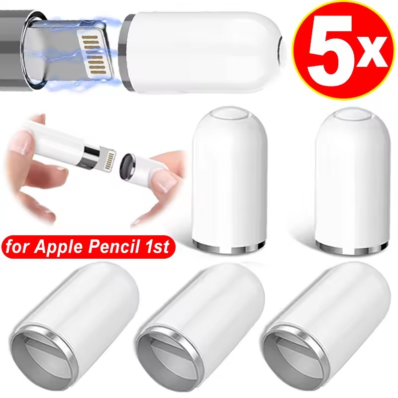 Essential Tablet Accessories - Tapas Magnéticas para Apple Pencil 1,