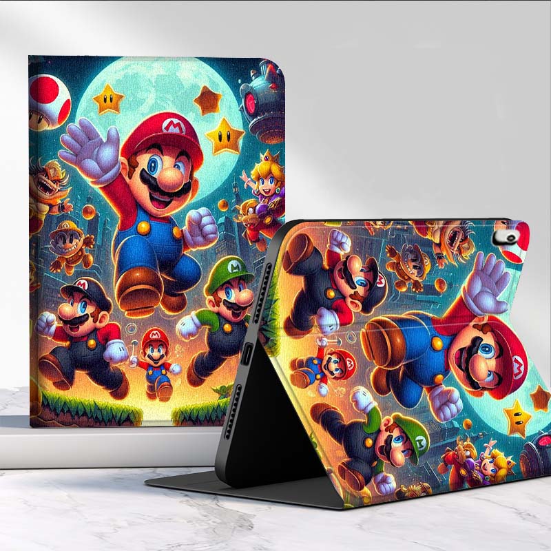 Vortex Tablet Accessories - Dibujos animados m-marios arte para Samsung