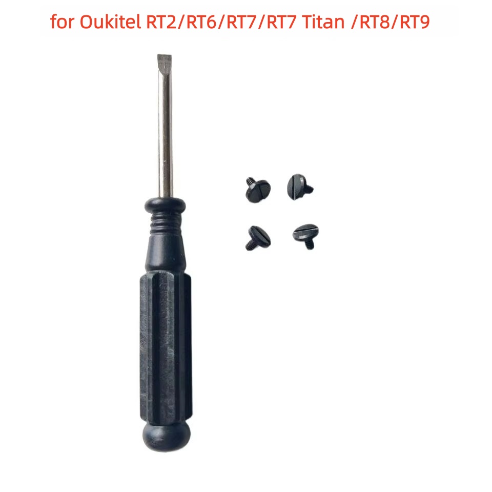 Oukitel Tablet Accessories - 4 tornillos de aleación de aluminio