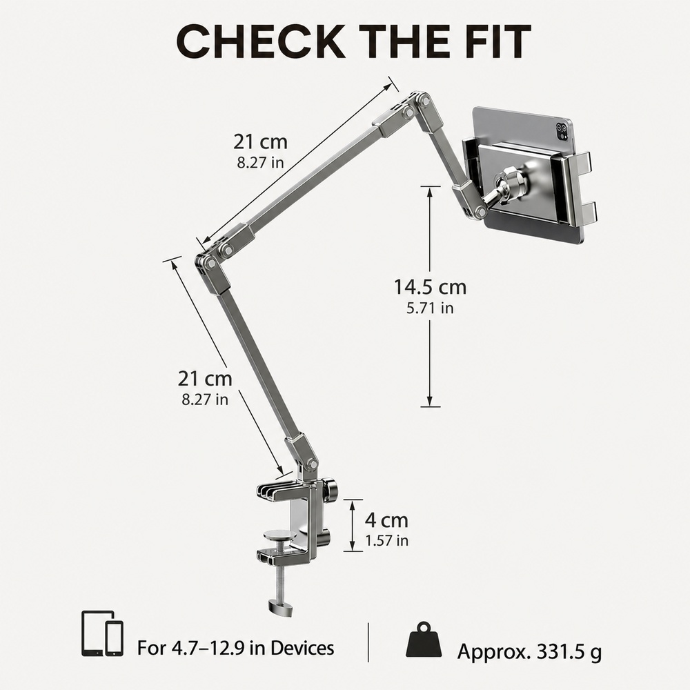 Soporte Ajustable para Teléfon - Essential Tablet Accessories reseña y precio