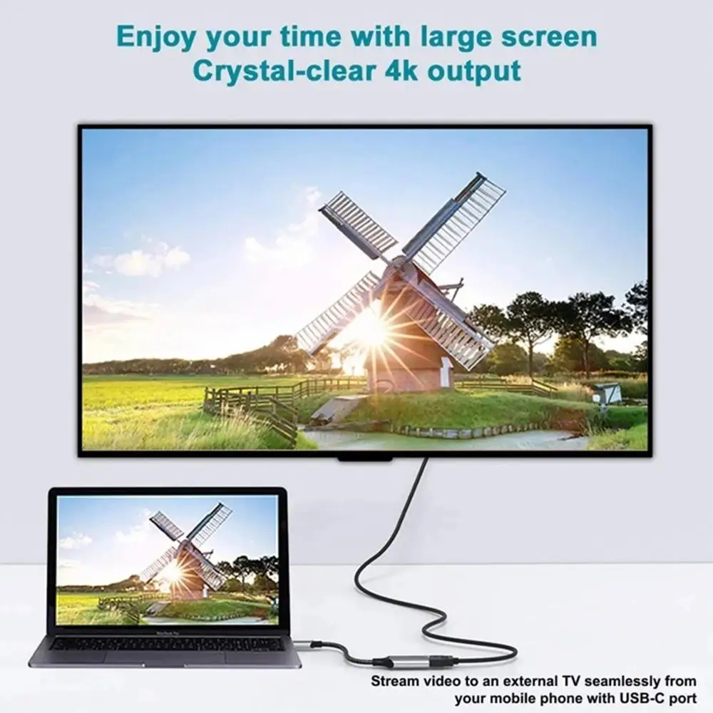 Cable Adaptador USB C a HDMI C - Hdmi Adapter Tablet reseña y precio