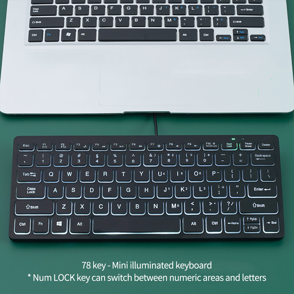 Teclado con cable portátil, Mi - Laptop Tablet Accessories reseña y precio