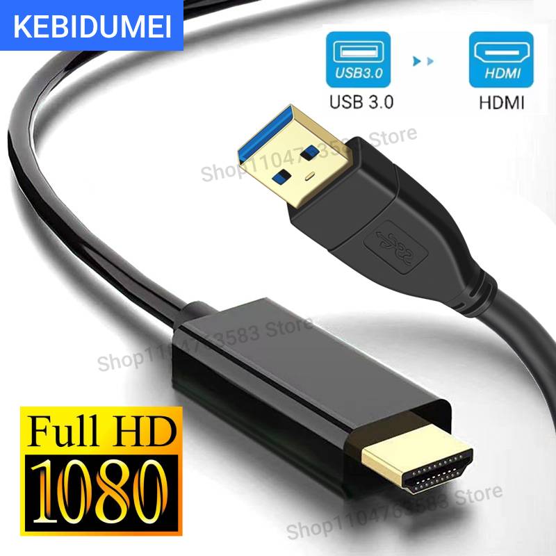 Cable USB 3,0 a HDMI de 1,8 M, - Hdmi Adapter Tablet reseña y precio