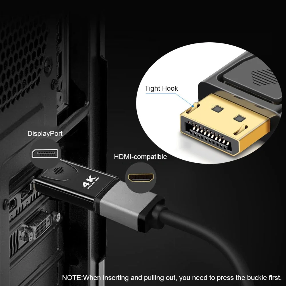 Adaptador convertidor DisplayP - Hdmi Adapter Tablet reseña y precio
