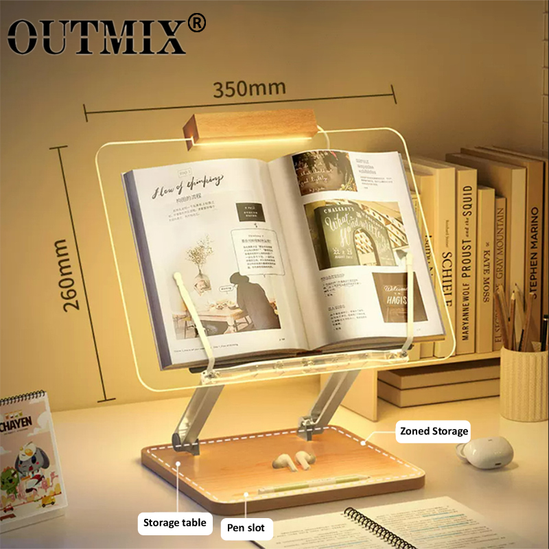 Soporte de lectura de madera c - Laptop Tablet Accessories reseña y precio