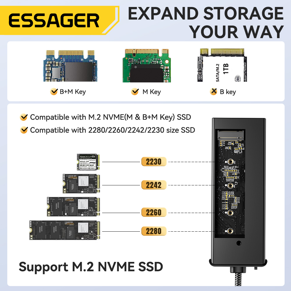 Essager USB C Hub con carcasa  - Hdmi Adapter Tablet reseña y precio