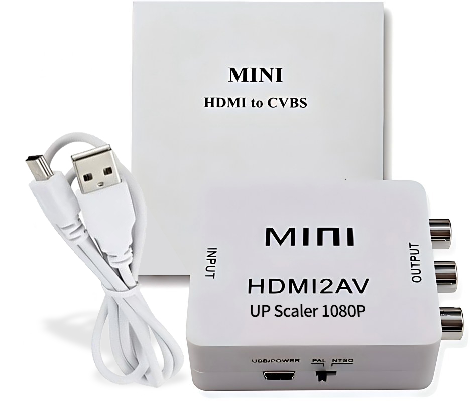 Convertidor HDMI a AV RCA 1080 - Hdmi Adapter Tablet reseña y precio