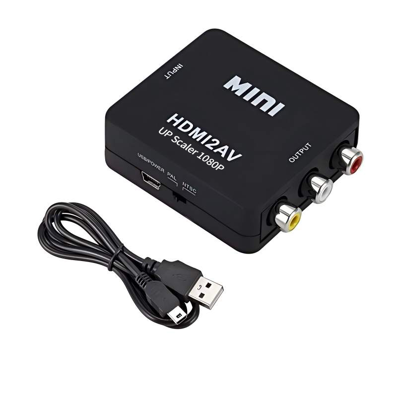 Convertidor HDMI a AV RCA 1080 - Hdmi Adapter Tablet reseña y precio