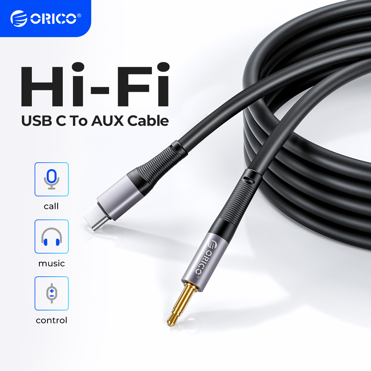 ORICO-Cable USB tipo C a conec - Wired Earphone Lightning reseña y precio