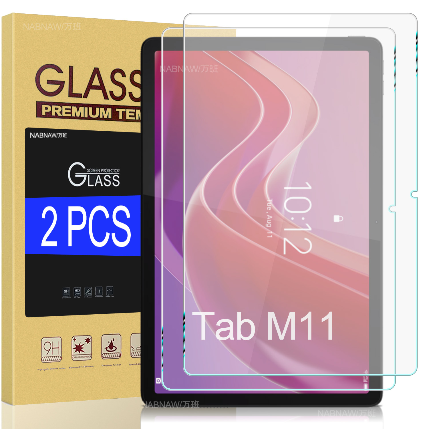 2 piezas HD Protector de panta - Lenovo Tablet M11 Accessories reseña y precio