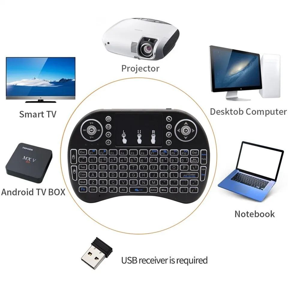 Mini teclado inalámbrico de 2, - Windows Tablet Accessories reseña y precio