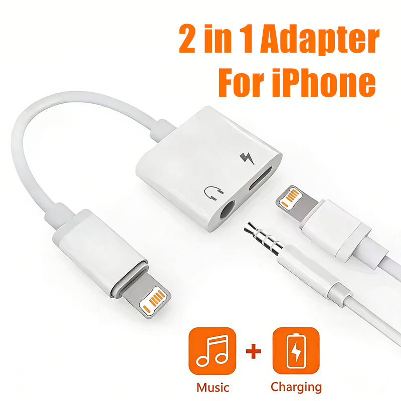 Adaptador de Audio y Carga 2 e - Wired Earphone Lightning reseña y precio