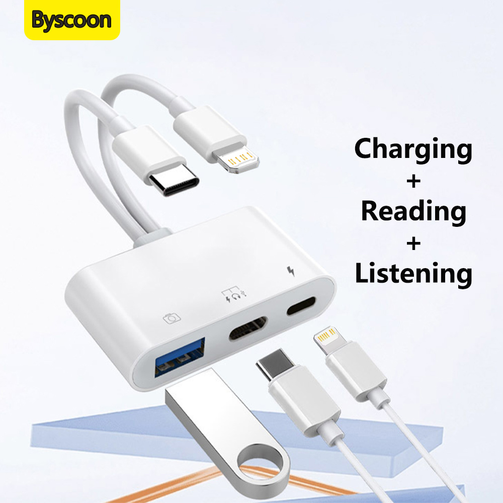 2 en 1 Lightning tipo C a USB  - Wired Earphone Lightning reseña y precio